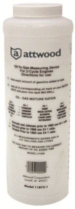 Picture of Attwood Marine 118731 Fuel/Oil Mixing Bottle â€“ Easy Measure, Durable, 022697187307