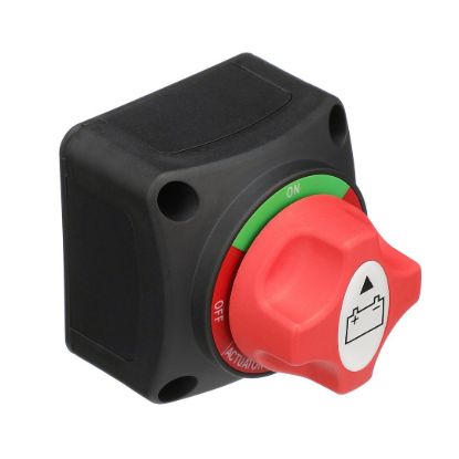 Picture of Attwood Marine Battery Disconnect Switch 142337 â€“ Heavy Duty On/Off Boat Switch