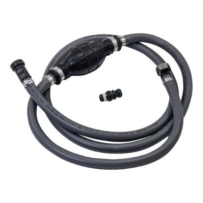 Picture of Attwood Marine Fuel Line 93806ELP7 â€“ Durable Universal Boat Fuel Hose Assembly
