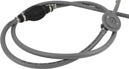 Picture of Attwood Marine Fuel Line 93806MUS7 â€“ Durable Outboard Boat Fuel Hose Assembly