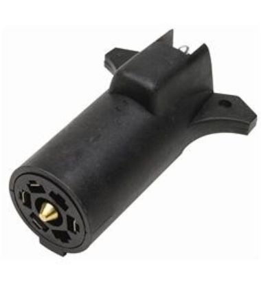 Picture of Attwood Marine Trailer Wiring Connector Adapter, Part 141357 â€“ 4-Way Flat Plug