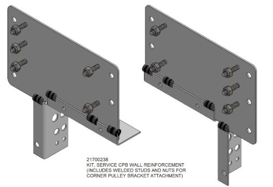 Picture of BAL NORCO 21700238 RV Slide Out Corner Pulley Assembly â€“ Durable Replacement Part