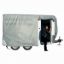 Picture of ADCO SFS AquaShed (R) Gray Fabric/Poly Cover For 14' 1"-16' Bumper Pull Horse Trailers 46004 01-3433                         