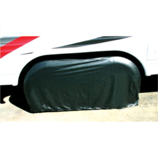 Picture of ADCO Tyre Gard Single Black 27" to 29" Diam Double Tire Cover 3933 01-1109                                                   