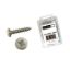 Picture of AP Products  50-Pack #8 X 1"L Pan Head Square Recess White Screw 012-PSQ50W 8 X 1 20-0817                                    