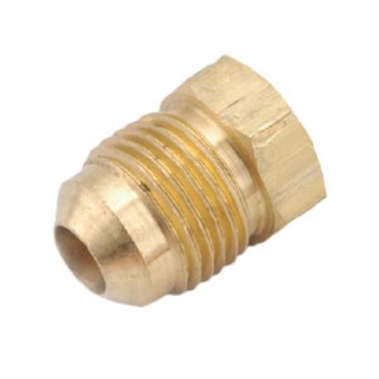 Picture of Anderson Metal LF 7439 Series Lead Free Brass 1/2" Fitting Plug 704039-08 06-1222                                            