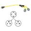 Picture of Arcon  12"L 30A Y Type Power Cord Adapter 17362 19-3355                                                                      