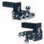 Picture of B&W Hitches Tow & Stow Browning Model 8 Class IV 2" 10K 5" Drop x 5-1/2" Lift Triple Ball Mount TS10048BB 95-5056            