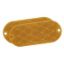 Picture of Bargman  2-Pack 4-3/8"x1-7/8" Oblong Amber Stick-On/Screw Mount Reflector 74-78-020 18-0391                                  