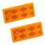 Picture of Bargman  3-1/4"x1-1/2" Rectangular Amber Stick-On Reflector 74-71-181 18-1065                                                