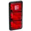 Picture of Bargman 84 Series Red 14-1/16"x6-15/16"x1-1/4" Tail Light 30-84-509 18-0056                                                  