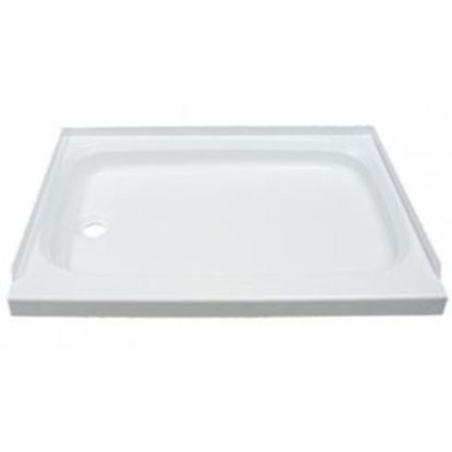 Picture of Better Bath  White 24"x32" Standard RH Drain Shower Pan 210371 10-5745                                                       