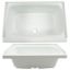 Picture of Better Bath  White 24"x38" Center Drain ABS Standard Bathtub 209661 10-1728                                                  