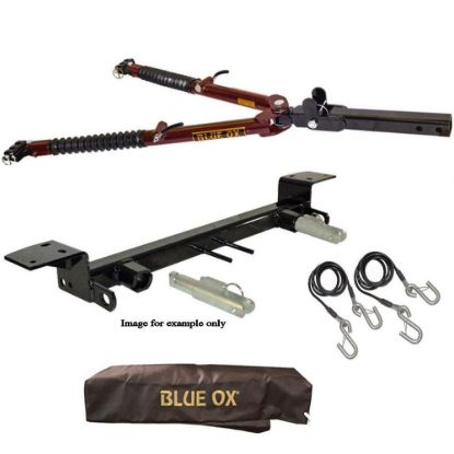 Picture of Blue Ox Ascent Tow Bar (7,500 Lbs. Tow Capacity) & Baseplate Combo Fits Select Cadillac Escalade (Includes ACC, Shutter, Night Vision, & Super Cruise)