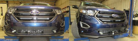 Picture of Blue Ox BX2673 Baseplate Fits 2016-2018 Lincoln MKX (Includes EcoBoost, Adaptive Cruise Control & Shutters)