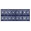 Picture of Camco  8' x 20' Blue Botanical Reversible Camping Mat 42831 01-2941                                                          