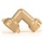 Picture of Camco  Brass 90 Deg Elbow Fresh Water Hose Connector For Std GHF Coupling 22504 10-1617                                      