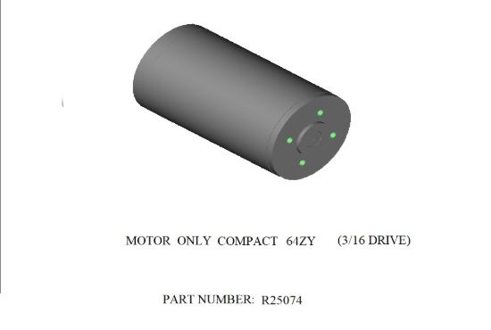 Picture of R25074 BAL RV Slide Out Motor