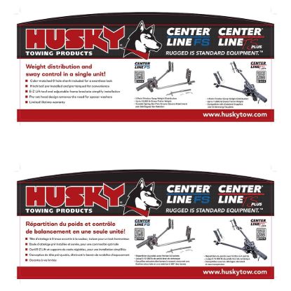 Picture of WDHEADER Husky Towing Point Of Purchase Display Header Card