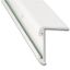 Picture of AP Products  31/32"W x 8'L x 1-1/4"H Polar White Aluminum Long Leg Insert Corner Trim 021-85201-8 20-6981                    
