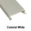 Picture of AP Products  5-Pack Colonial White Plastic 5/8"W X 8'L Trim Molding Insert 011-358-5 20-1548                                 