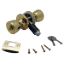 Picture of AP Products  Brass Keyed/Knob Entry Door Lock 013-220 20-5030                                                                