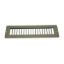 Picture of AP Products  Brown 2-1/4"W x 10"L Floor Heating/ Cooling Register w/o Damper 013-643 08-0156                                 