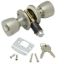Picture of AP Products  SS Keyed/Knob Entry Door Lock 013-220-SS 20-5031                                                                