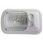 Picture of Arcon  White w/Clear Lens Single Euro Style Dome Light 18122 18-0782                                                         