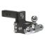 Picture of B&W Hitches Tow & Stow Model 10 Class IV 2" 10K 7" Drop x 7-1/2" Lift Triple Ball Mount TS10049B 14-3343                     