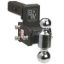Picture of B&W Hitches Tow & Stow Model 6 Class IV 2" 10K 3" Drop x 3-1/2" Lift Chrome Double Ball Mount TS10033C 14-3300               