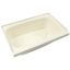Picture of Better Bath  White 24"x36" RH Drain ABS Standard Bathtub 209658 10-1893                                                      
