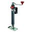 Picture of Bulldog-Fulton  Gray 2000 Lb Round Topwind Swivel Trailer Jack 151401 15-0699                                                