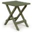 Picture of Camco Adirondack 12"L x 14"W x 15"H Sage Plastic Folding Adirondack Table 51880 03-0664                                      