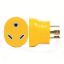 Picture of Camco Power Grip (TM) 30A 4 Prong Power Cord Adapter 55338 19-1392                                                           