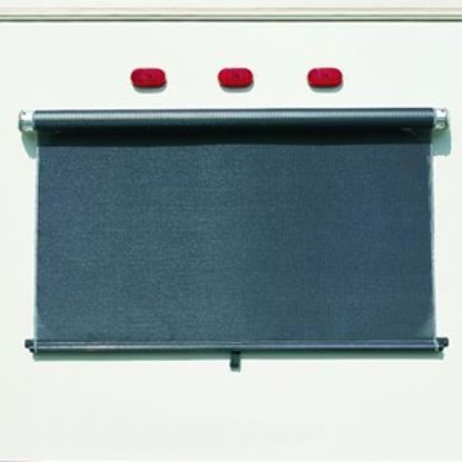 Picture of Carefree SunShades (TM) Black 4-1/2' Rear Window Shade KV0540455 00-6538                                                     