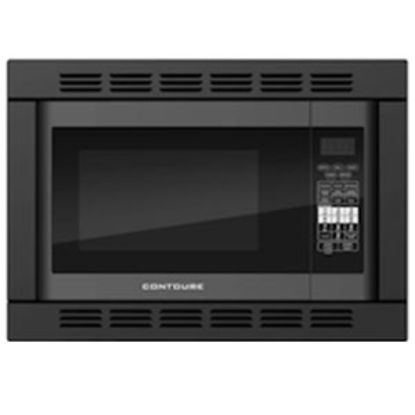 Picture of Contoure  1.2 CF 1000W Black Microwave Trim Kit RV-185B-CON 72-1386                                                          