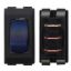 Picture of Diamond Group  1-Piece Black w/Blue Light SPST Rocker Switch DG136VP 19-2059                                                 
