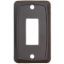 Picture of Diamond Group  3-Pack Brown Single Opening Switch Plate Cover DG118PB 69-8862                                                