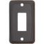 Picture of Diamond Group  Brown Single Opening Switch Plate Cover DG118VP 19-1983                                                       