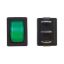 Picture of Diamond Group  Green/ Black 125V/ 16A SPST Lighted Rocker Switch For Water Pumps DG238VP 19-2080                             