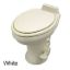 Picture of Dometic 320 Series White 14" Pedal Flush Ceramic Permanent Toilet 302321681 12-0048