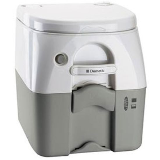 Picture of Dometic 976 Model 5 Gal Gray Portable Toilet 301097606 12-0023