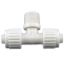 Picture of Flair-It  1/2" PEX x 1/2" MPT White Plastic Tee Fresh Water Coupler Fitting 16822 72-0766                                    