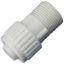 Picture of Flair-It  3/4" PEX x 3/4" MPT White Plastic Fresh Water Straight Fitting 16872 72-0802                                       