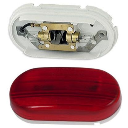 Picture of Grote  Red 4" x 2" Side Marker Light 45262 69-9062                                                                           