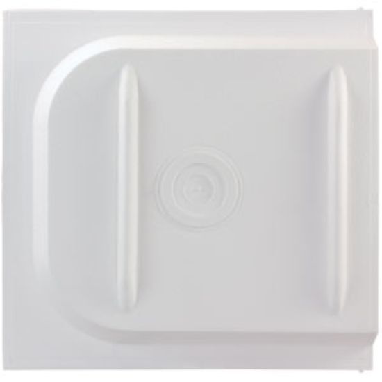 Picture of JR Products  12"W White Screen Door Slide 11165 20-1333                                                                      