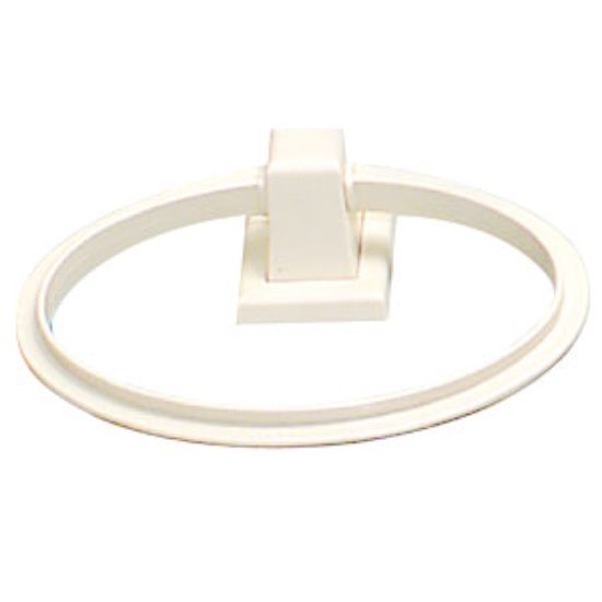 Picture of Magic Mounts Magic Mounts (R) White Peel & Stick Towel Ring 4578W 69-6577                                                    