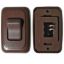 Picture of Diamond Group  Brown 125V/ 16A SPST Single Rocker Switch For On/ Off Appliances DG3118VP 69-8816                             