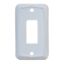 Picture of Diamond Group  White Single Opening Switch Plate Cover DG101VP 19-2038                                                       